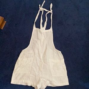 White overall cover up